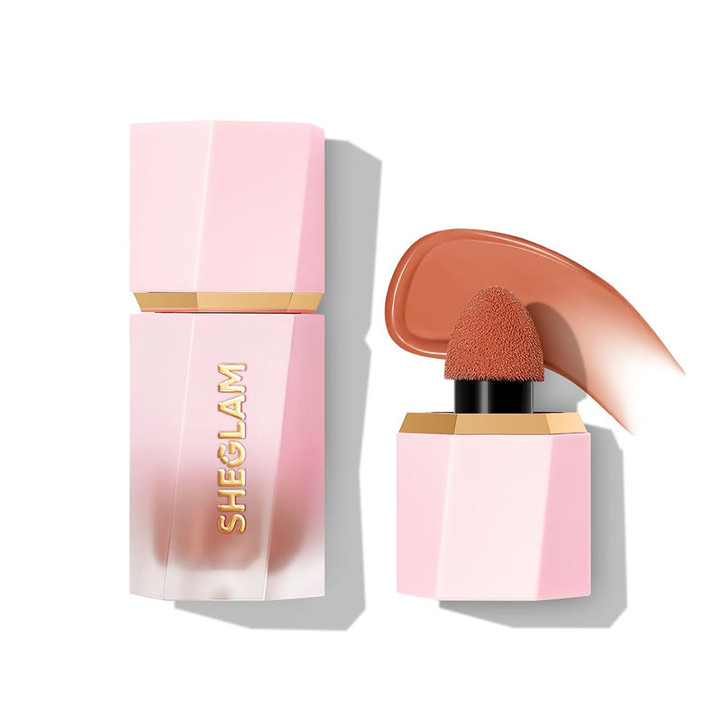 SHEGLAM Color Bloom Liquid Blush Makeup for Cheeks Matte Finish - Love Cake