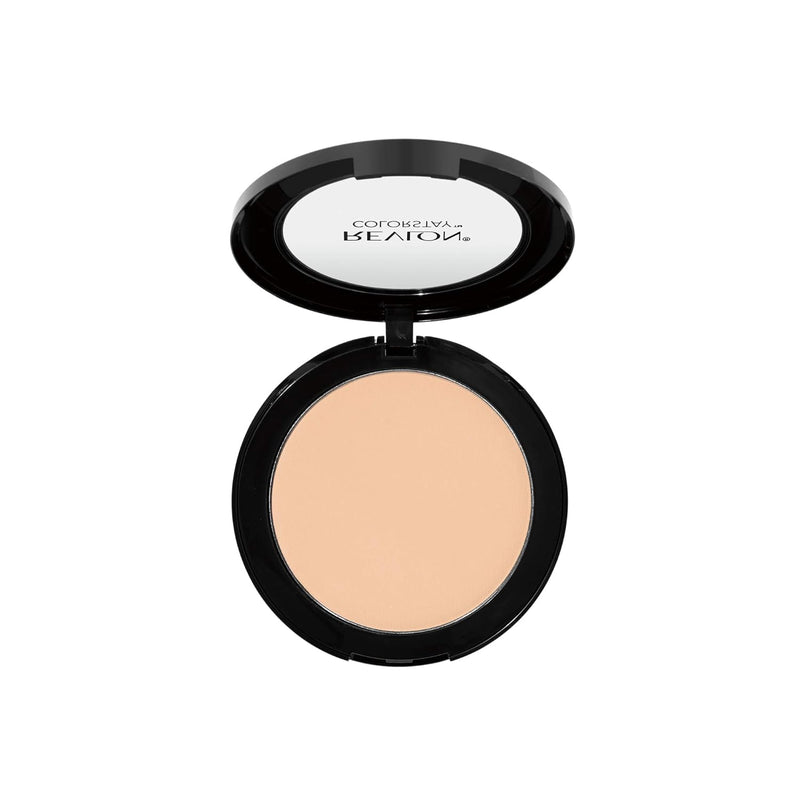 Revlon ColorStay Pressed Powder Face Makeup, Longwearing, Fragrance-Free, Noncomedogenic, 830 Light Medium, 0.3 oz