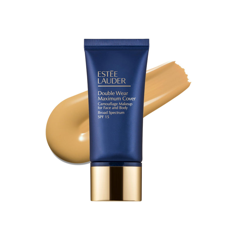 Estée Lauder Double Wear 24-Hour Maximum Cover Camouflage Foundation for Face and Body SPF 15 | Full Coverage | Covers Scars & Tattoos, 1.0 Fl Oz