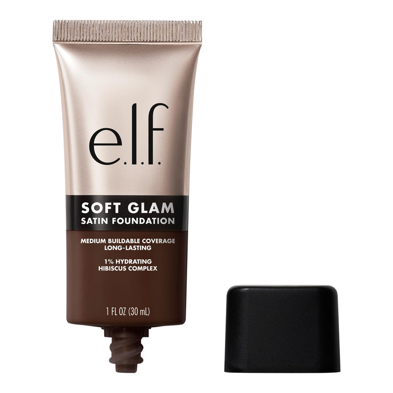 e.l.f. Soft Glam Foundation, Medium Coverage, Long-Lasting & Buildable Foundation For A Smooth, Satin Finish, Vegan & Cruelty-Free, 25 Light Neutral