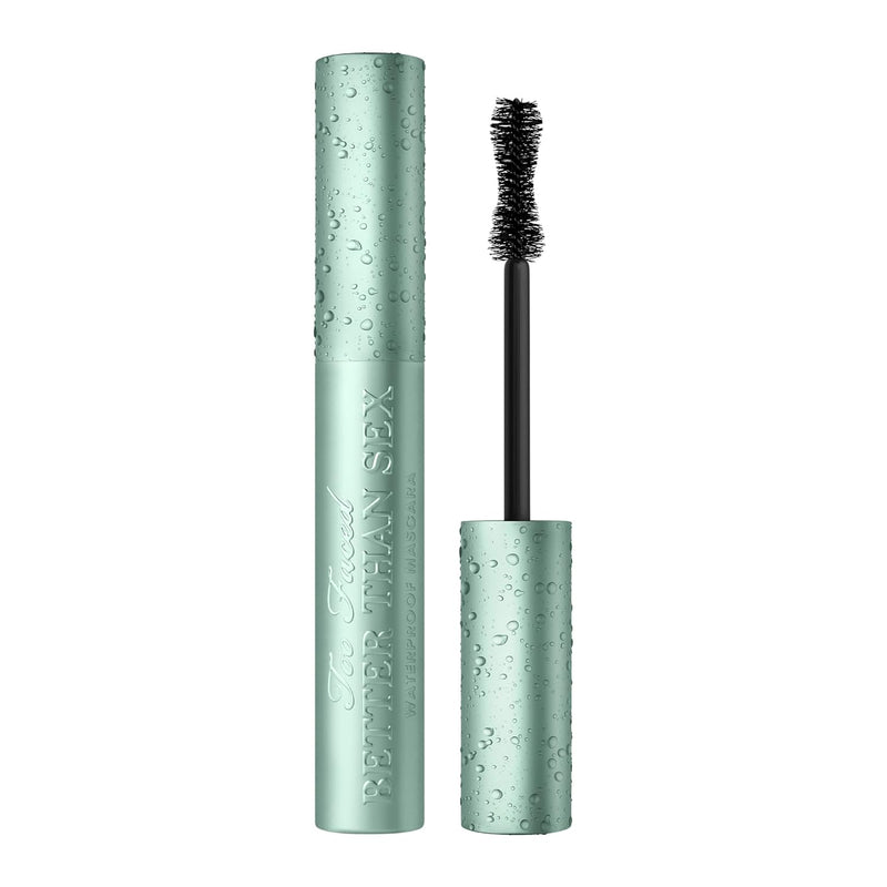 Too Faced Better Than Sex Waterproof Mascara |High-Performance Volume + Length with Unique Peptides