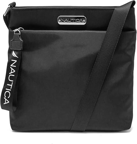 Nautica Diver Nylon Small Women's Crossbody Bag Purse with Adjustable Shoulder Strap