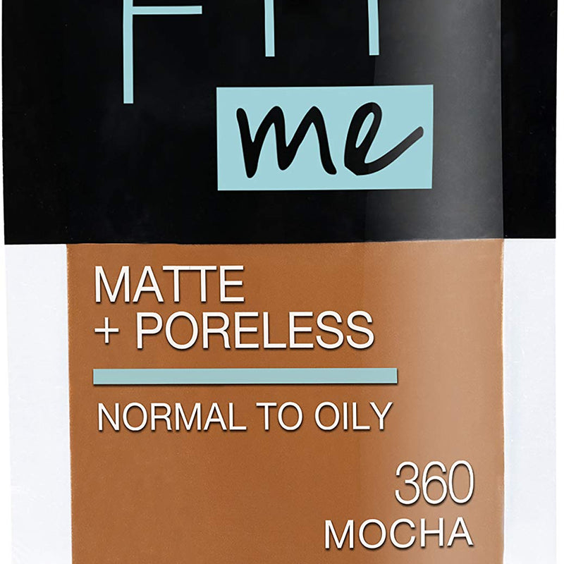 Maybelline Fit Me Matte + Poreless Liquid Oil-Free Foundation Makeup, Classic Ivory, 1 Count (Packaging May Vary)