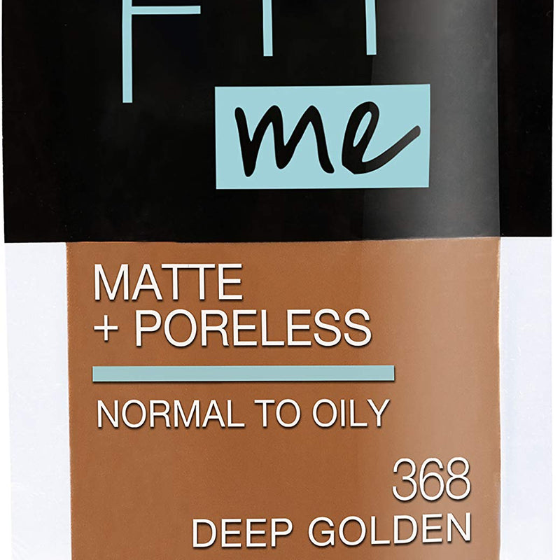 Maybelline Fit Me Matte + Poreless Liquid Oil-Free Foundation Makeup, Classic Ivory, 1 Count (Packaging May Vary)