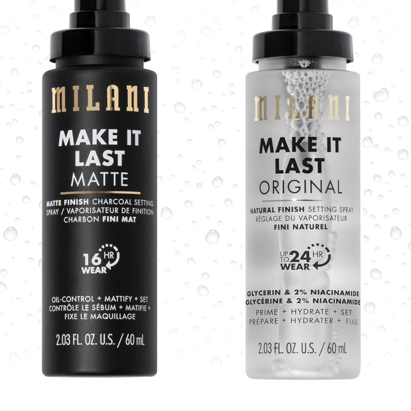 Milani Make It Dewy Setting Spray 3 in 1- Hydrate + Illuminate + Set (2.03 Fl. Oz.) Makeup Finishing Spray - Makeup Primer & Hydrating Setting Spray