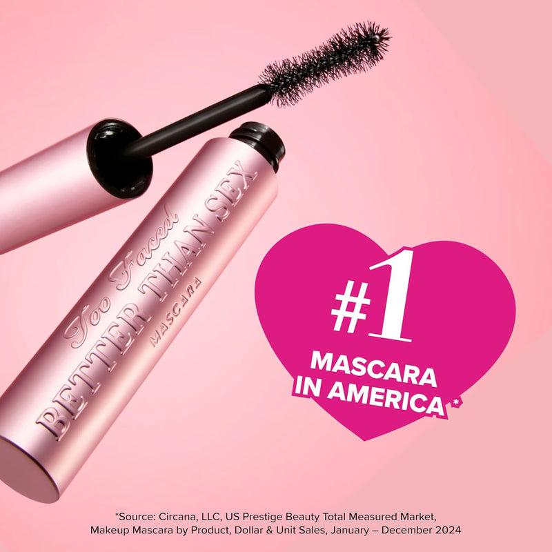 Too Faced Better Than Sex Volumizing Mascara | Volume, Length + Peptides