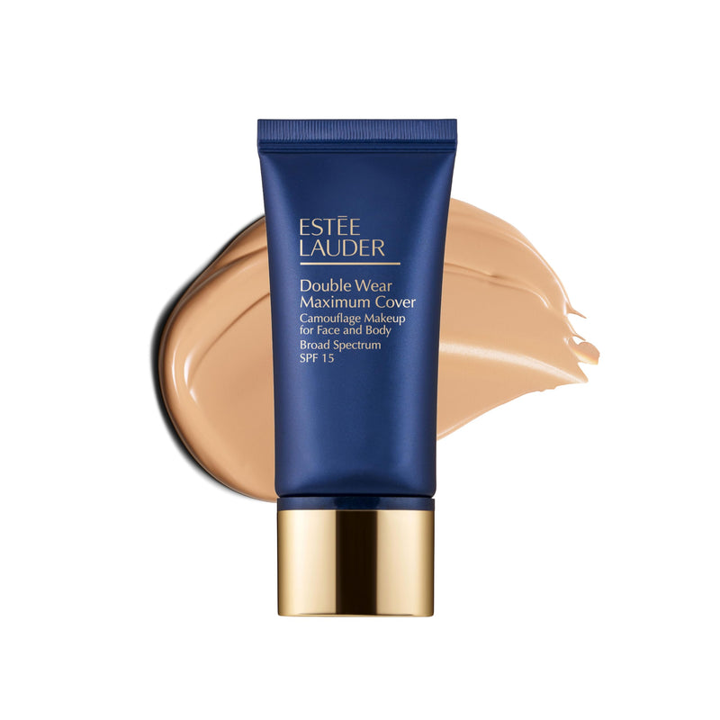 Estée Lauder Double Wear 24-Hour Maximum Cover Camouflage Foundation for Face and Body SPF 15 | Full Coverage | Covers Scars & Tattoos, 1.0 Fl Oz