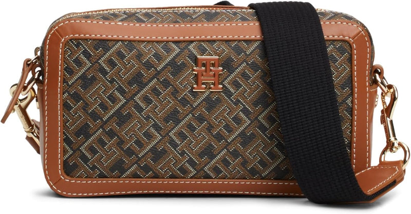 Tommy Hilfiger Monogram Leather Crossbody Bag