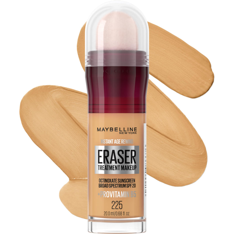Maybelline Instant Age Rewind Eraser Treatment Makeup with SPF 18, Anti Aging Concealer Infused with Goji Berry and Collagen, Creamy Ivory, 1 Count