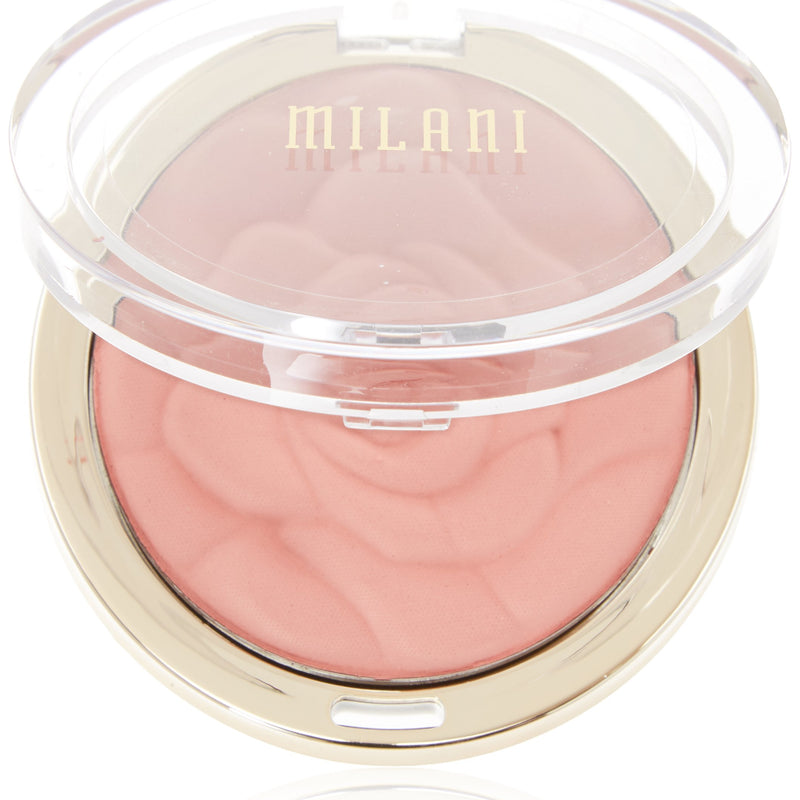 Milani Baked Blush, Powder Blush for Cheeks, Cruelty Free Makeup - Shape, Contour & Highlight Face for a Shimmery or Matte Finish -Dolce Pink