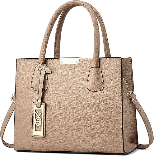 CHICAROUSAL Crossbody Purses and Handbags for Women PU Leather Tote Shoulder Bags Top Handle Satchel