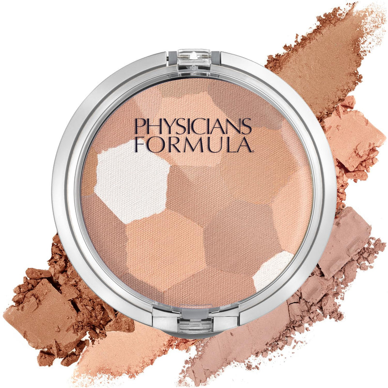 Physicians Formula Setting Powder Palette Multi-Colored Pressed Finishing Powder Translucent, Natural Coverage, Dermatologist Tested, Clinicially Tested