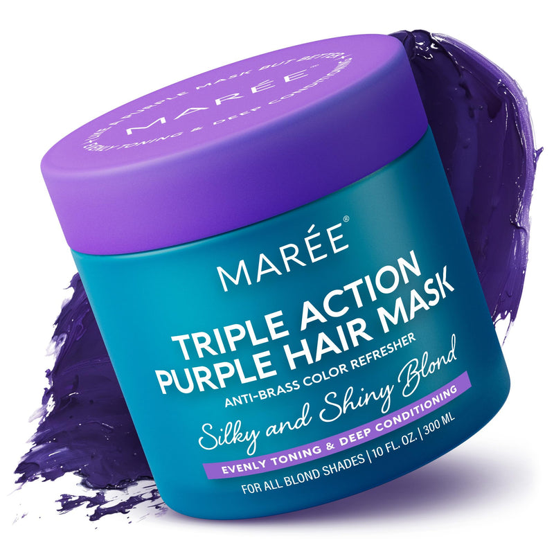 MAREE Hair Mask for Damaged Hair - Keratin Treatment Conditioner - Extremely Deep Conditioning Mask, Hydrating & Repairing, Keratina Mascarilla Para el Cabello