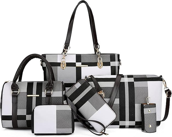 2E-youth Designer Purses and Handbags for Women Satchel Shoulder Bag Tote Top Handle Bag