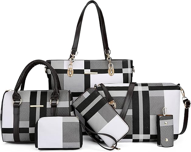2E-youth Designer Purses and Handbags for Women Satchel Shoulder Bag Tote Top Handle Bag